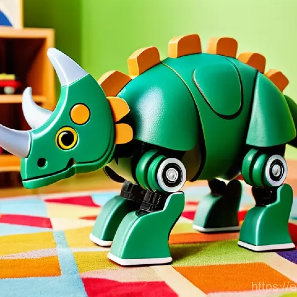 다이노코어 트리케라톱스와 티라노 비교 - **Dinocore Triceratops Robot in a Defensive Stance:** A highly detailed action figure of the Dinocor...